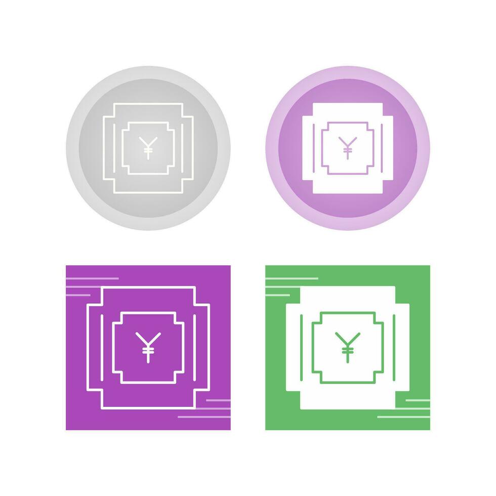 Yen Symbol Vector Icon