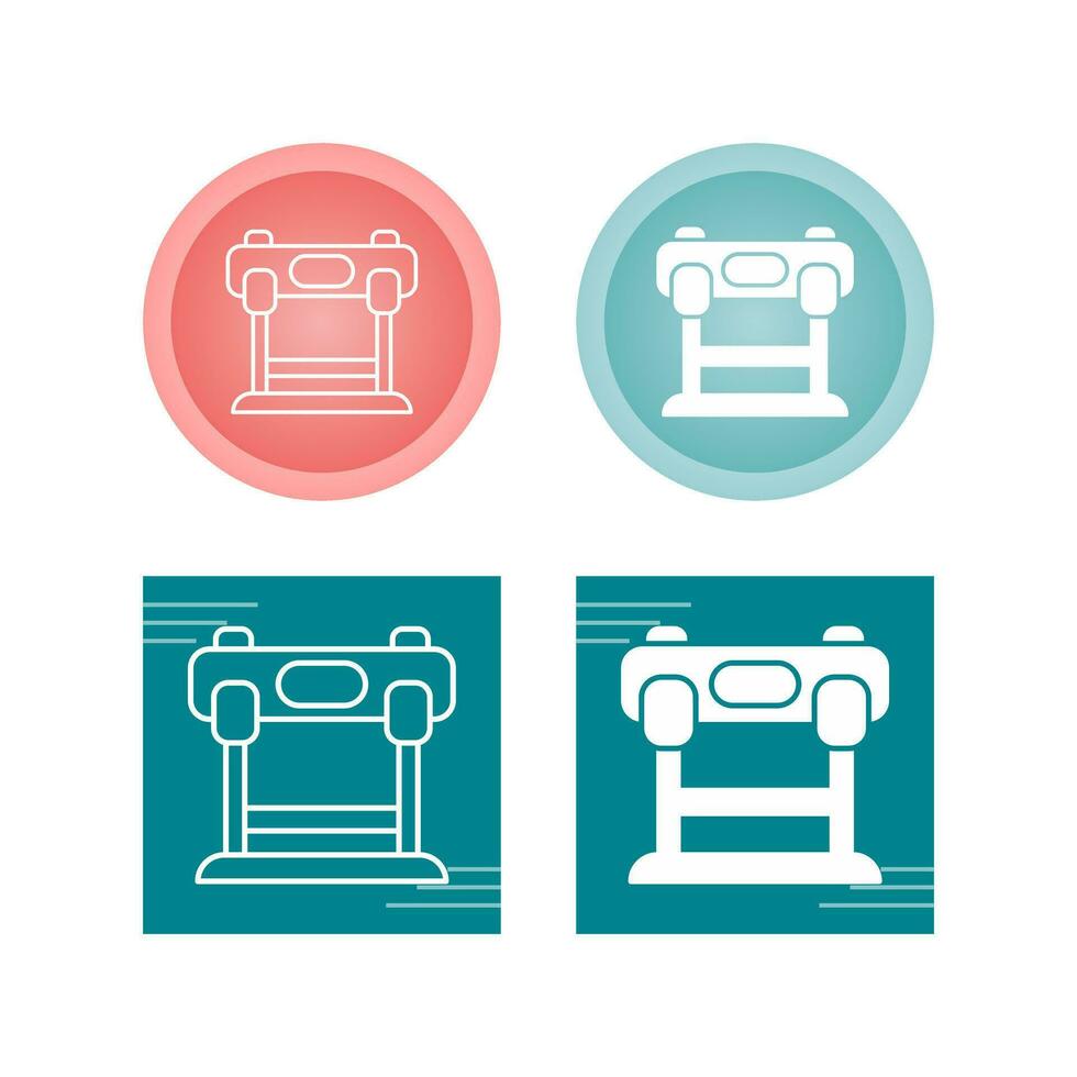 Hurdles Race Vector Icon