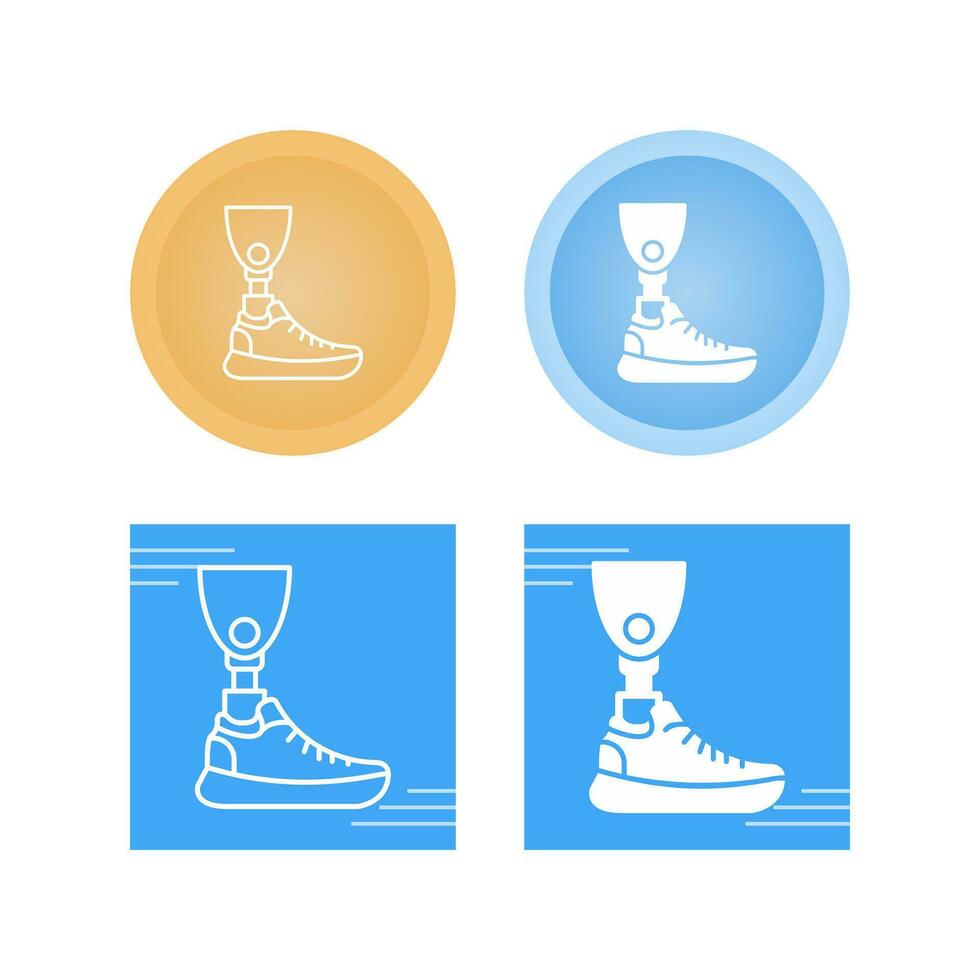 Prosthesis Vector Icon