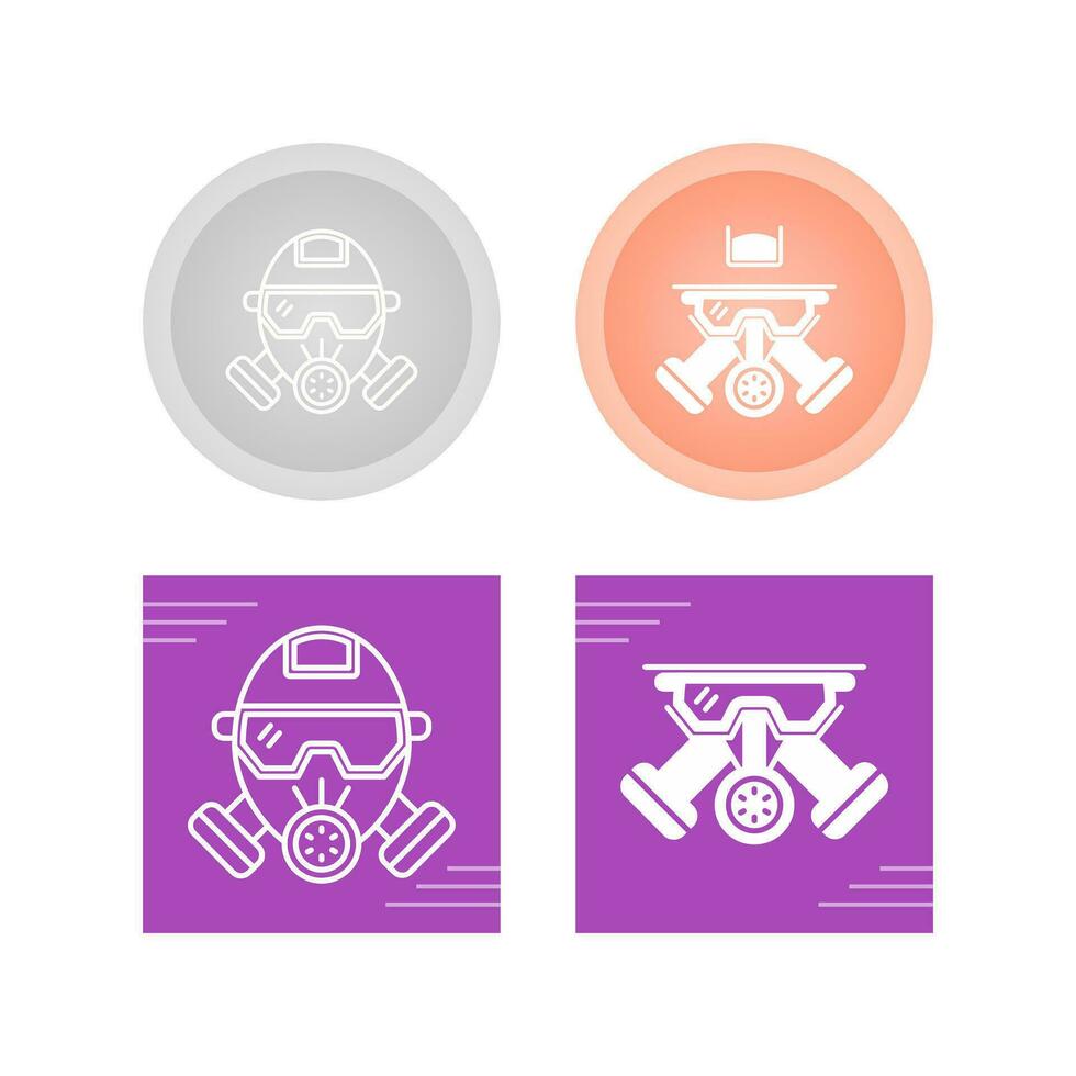 Gas Mask Vector Icon