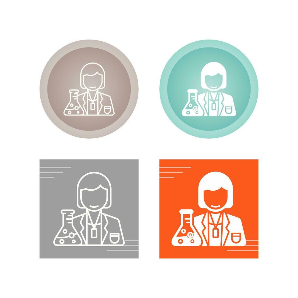 Scientist Vector Icon