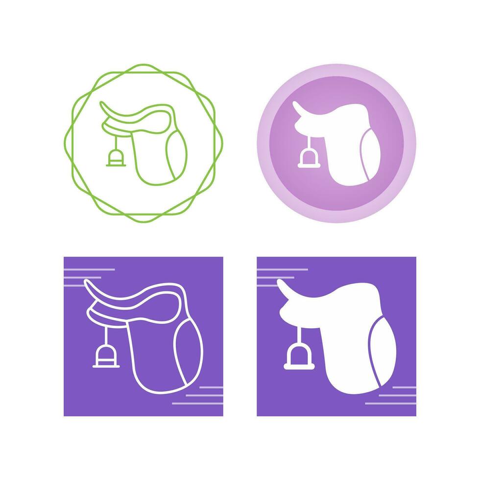 Saddle Vector Icon