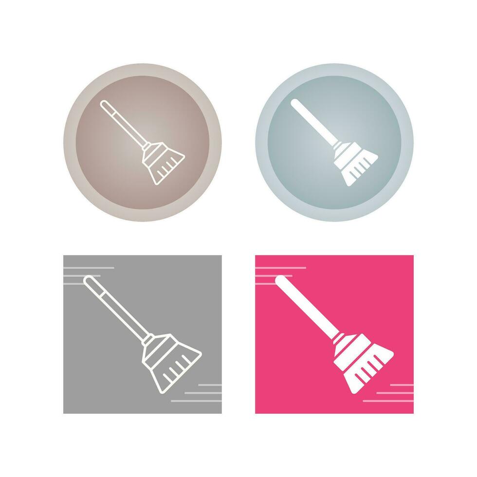 Broom Vector Icon