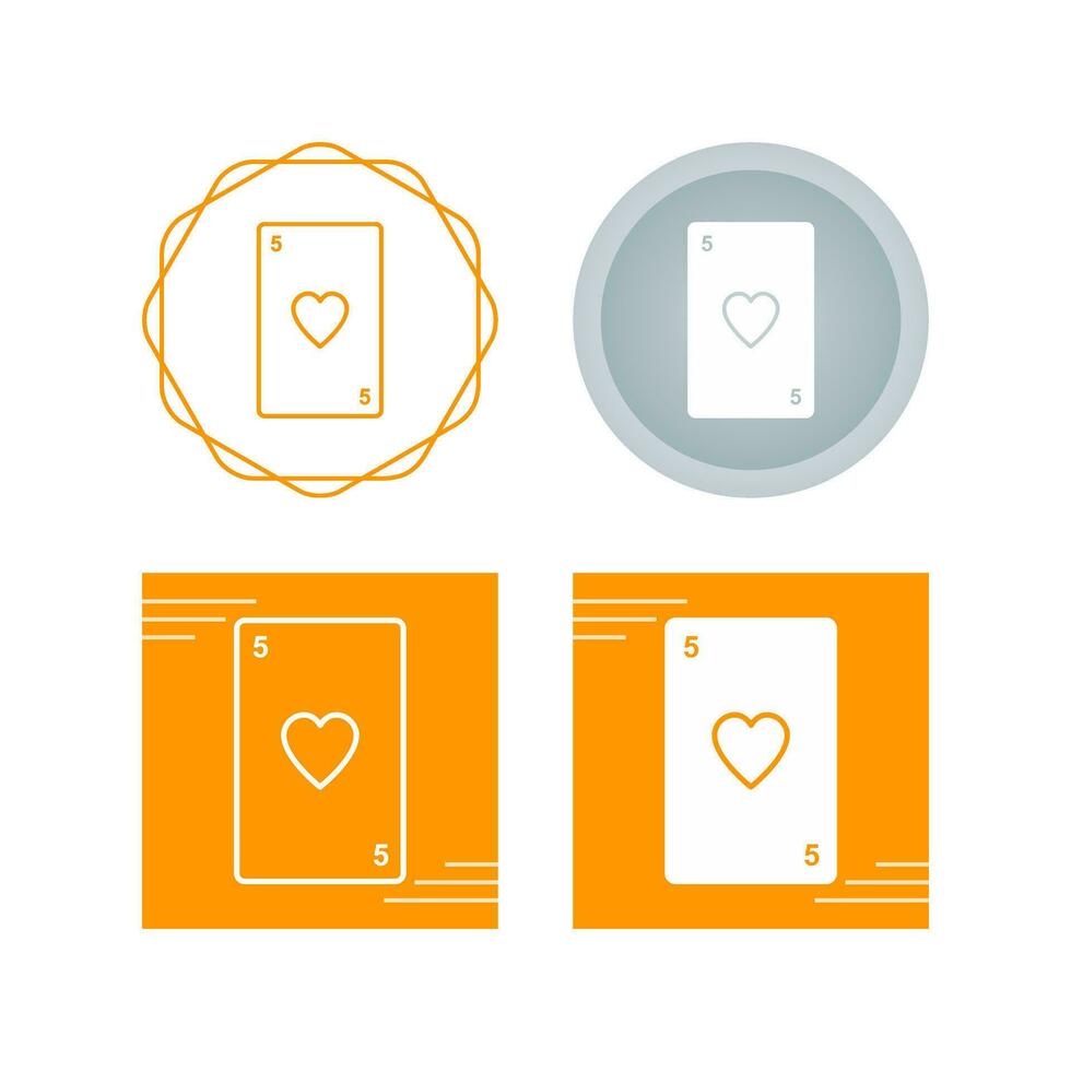 Playing Card Vector Icon