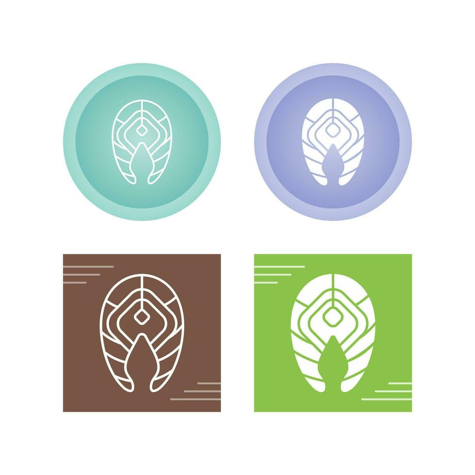 Salmon Vector Icon