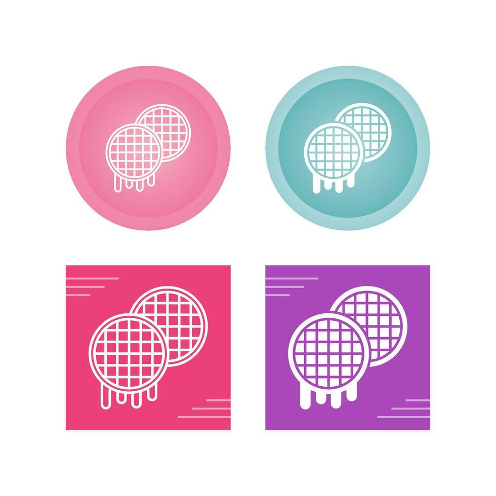 Waffle Vector Icon