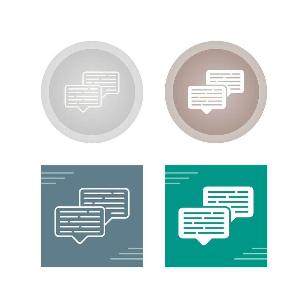 Chat Vector Icon