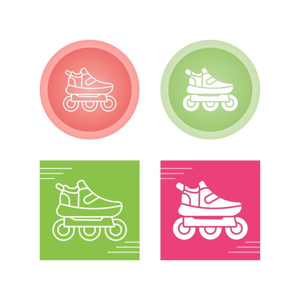 Roller Skates Vector Icon