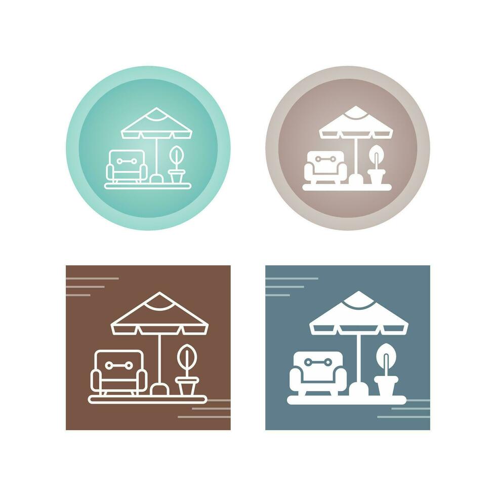 Terrace Vector Icon