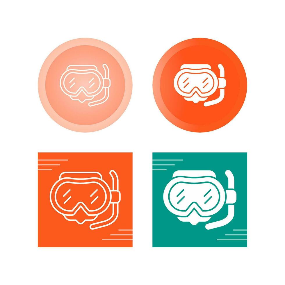 Diving Mask Vector Icon