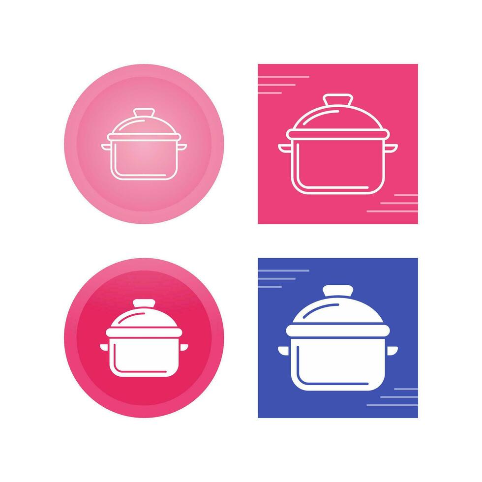 Cooking Pot Vector Icon