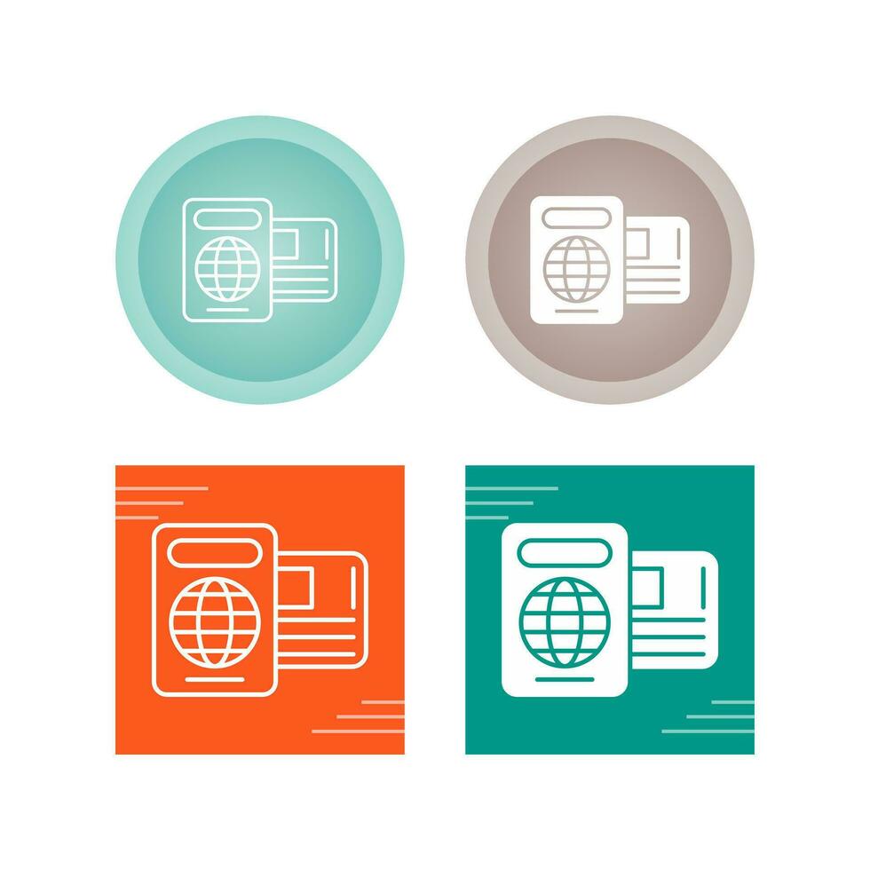 Passport Vector Icon