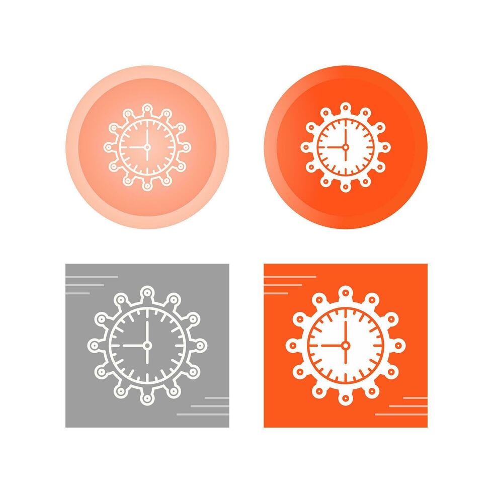 Clock Vector Icon