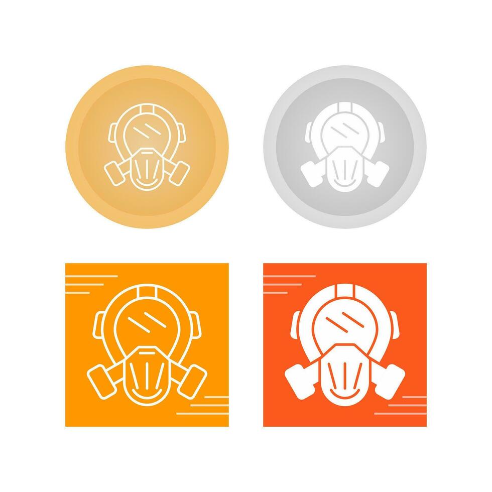 Gas Mask Vector Icon