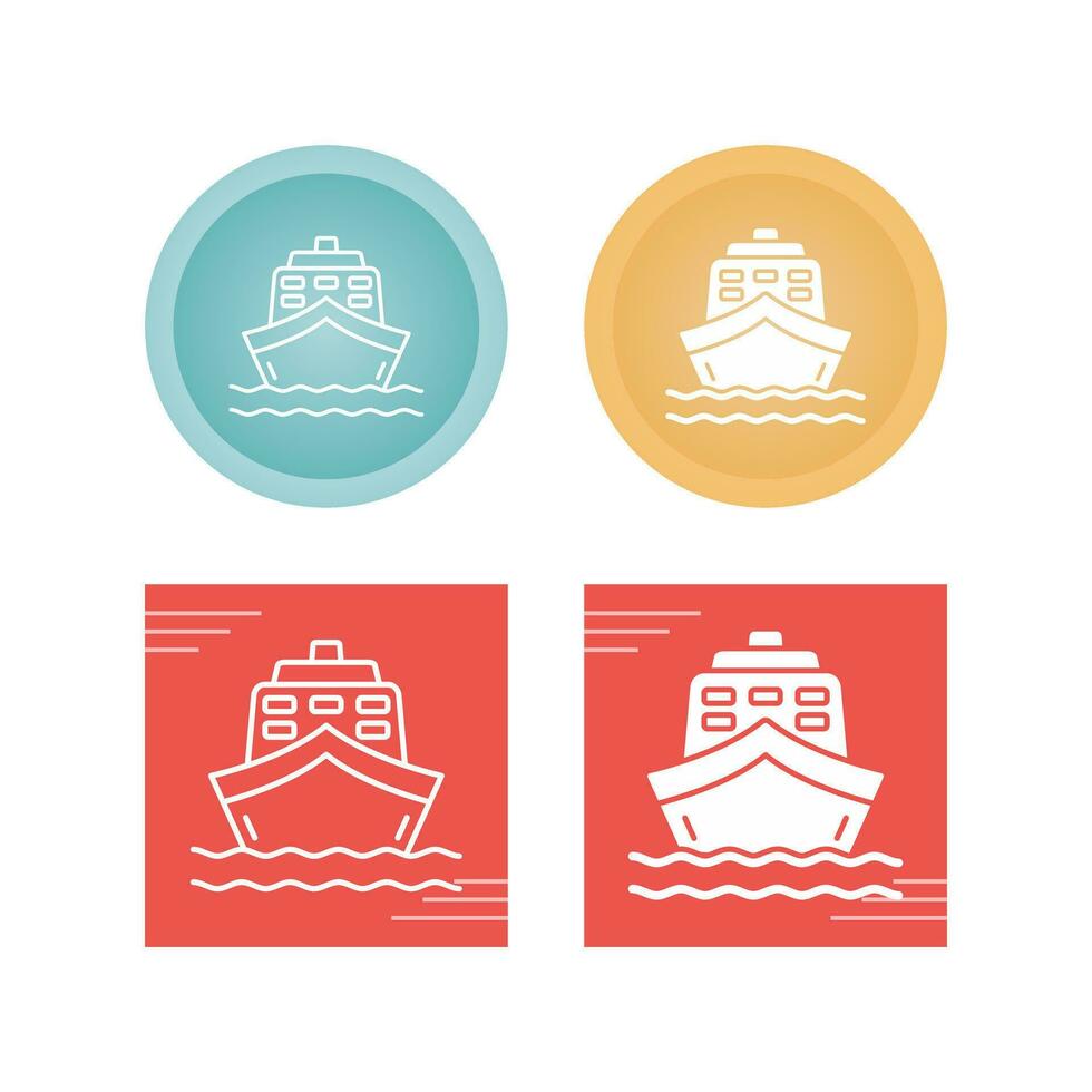 Ship Vector Icon
