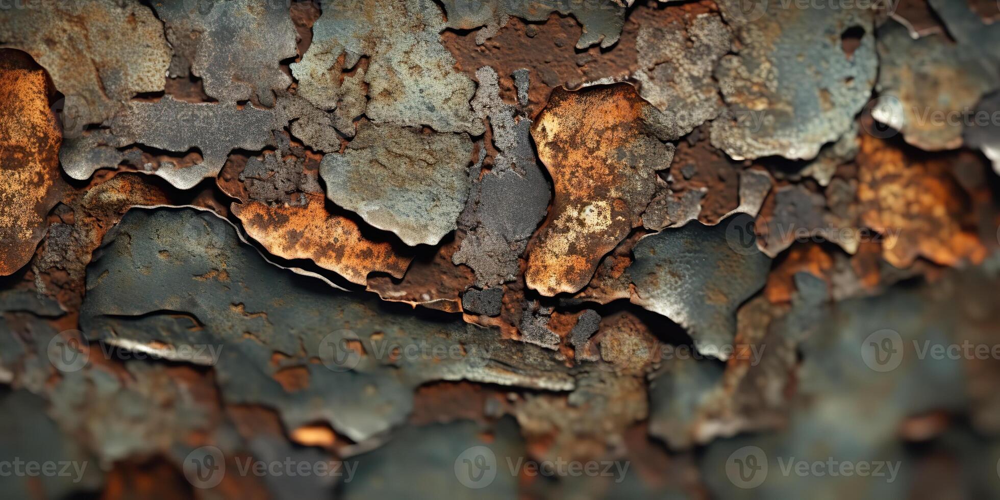 . . Old vintage retro old aged damaged metal texture. Scratched grunge surface. Graphic Art photo