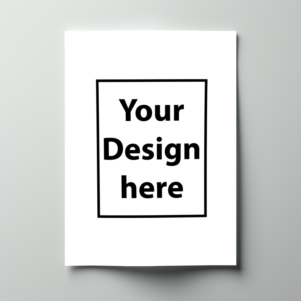 a poster mockup for an upcoming art exhibition psd