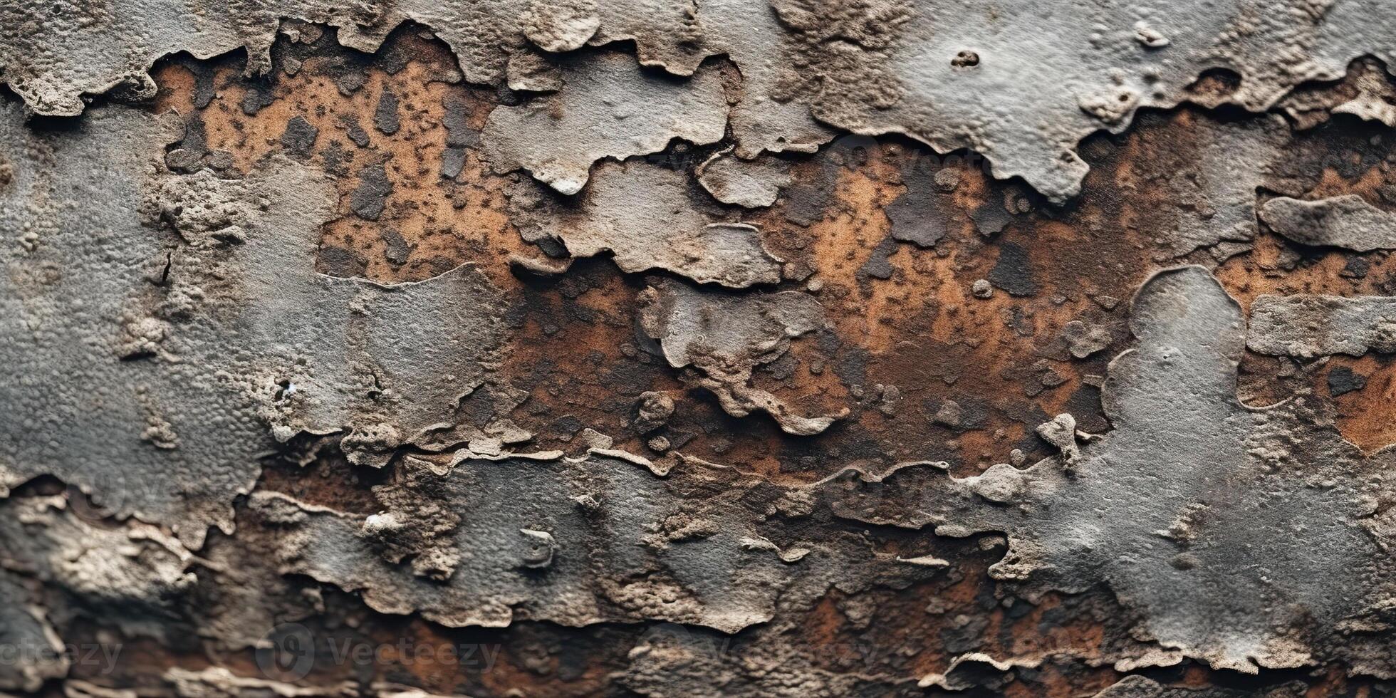 . . Old vintage retro old aged damaged metal texture. Scratched grunge surface. Graphic Art photo
