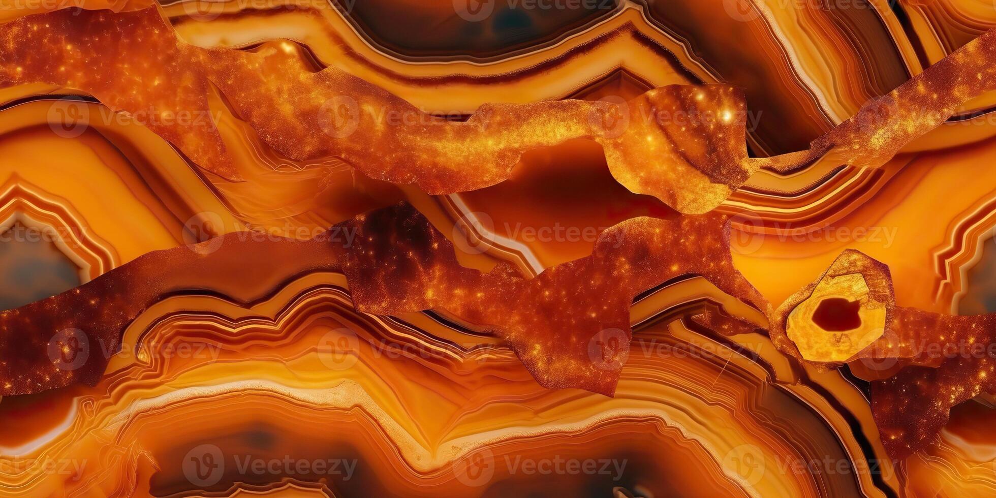 . . Agate strone abstract geometric yellow orange pattern decoration. Vintage texture surface. Graphic Art photo