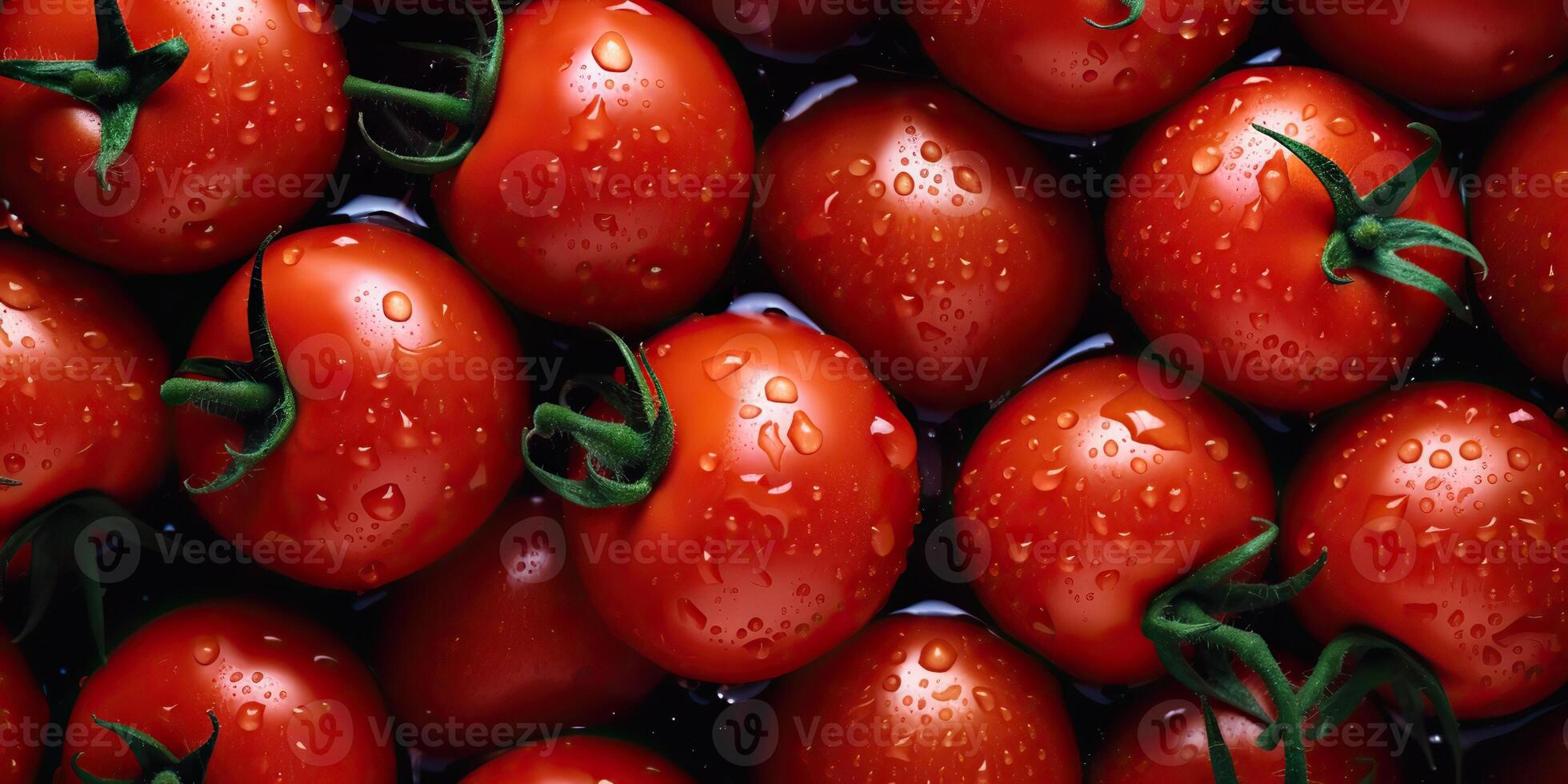 AI Generated. AI Generative. Eco organic fresh red tomato. Vegetable vegetarian food nutrition farm food. Graphic Art photo