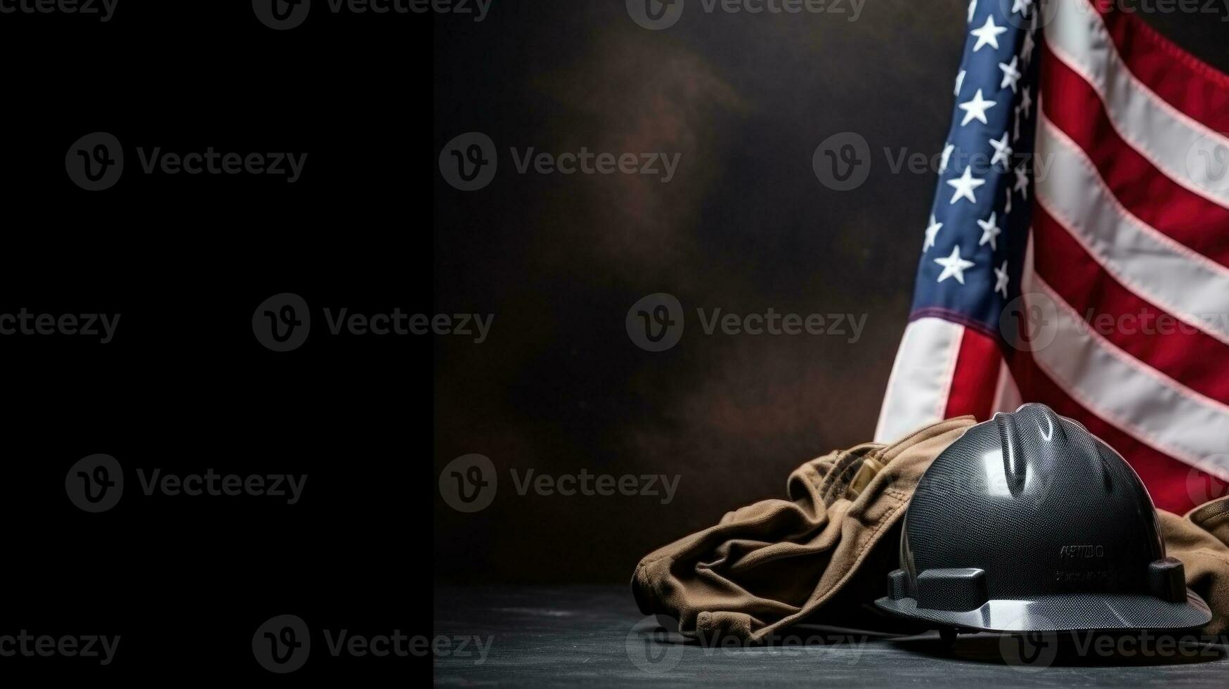 USA flag background photo