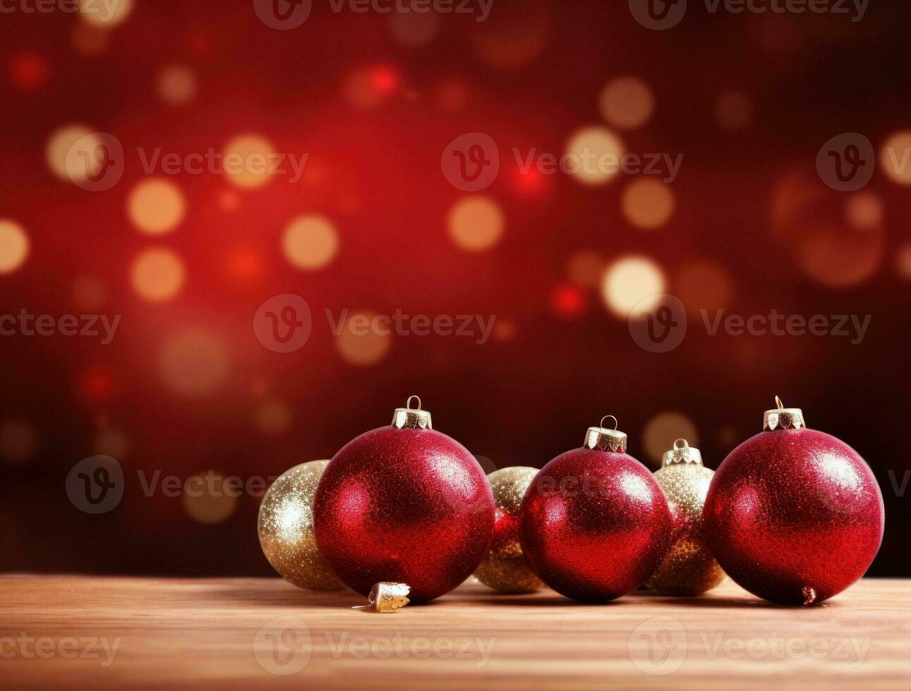 Red Christmas background photo