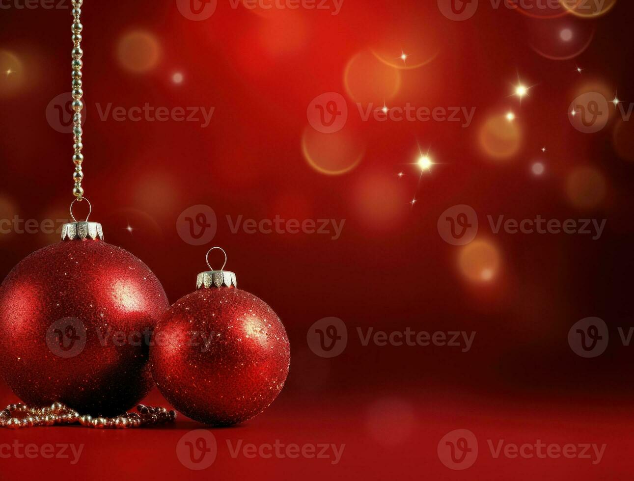 Red Christmas background photo