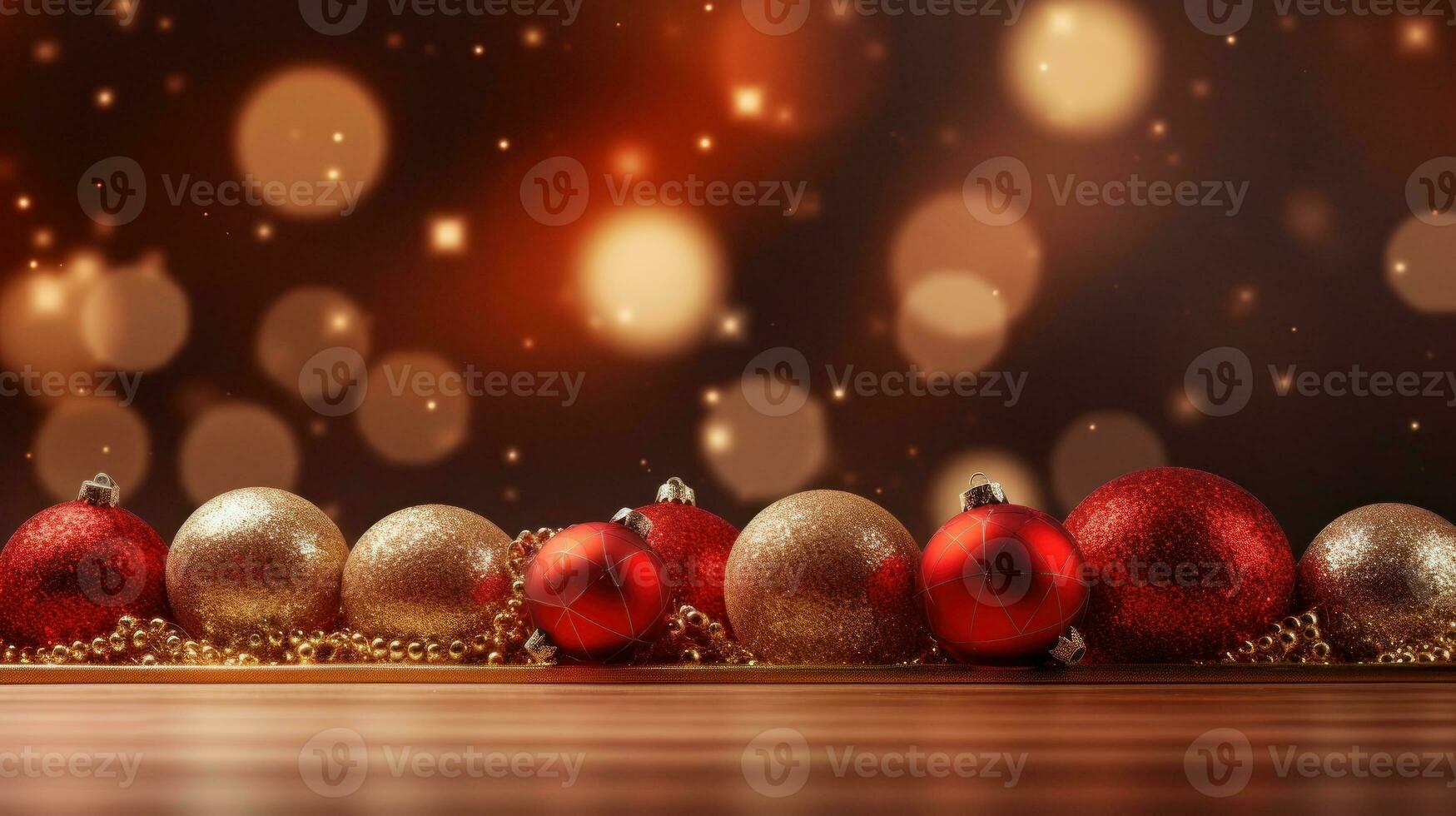 Red Christmas background photo