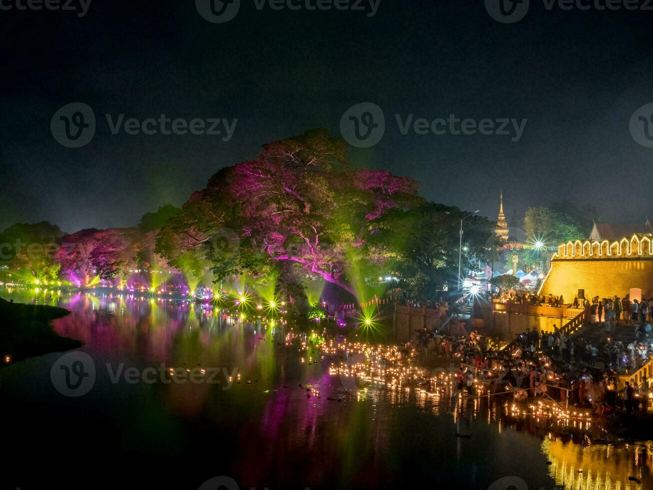 Loy Krathong Lamphun City photo
