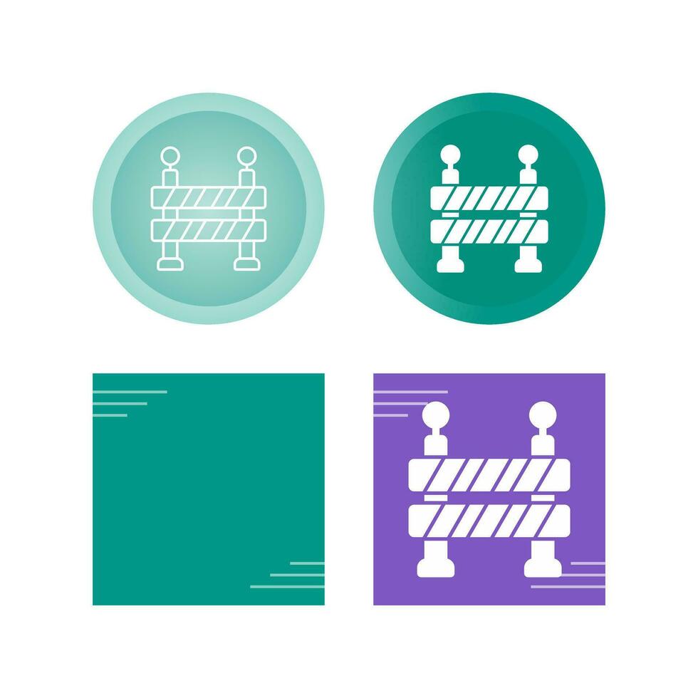 Barrier Vector Icon