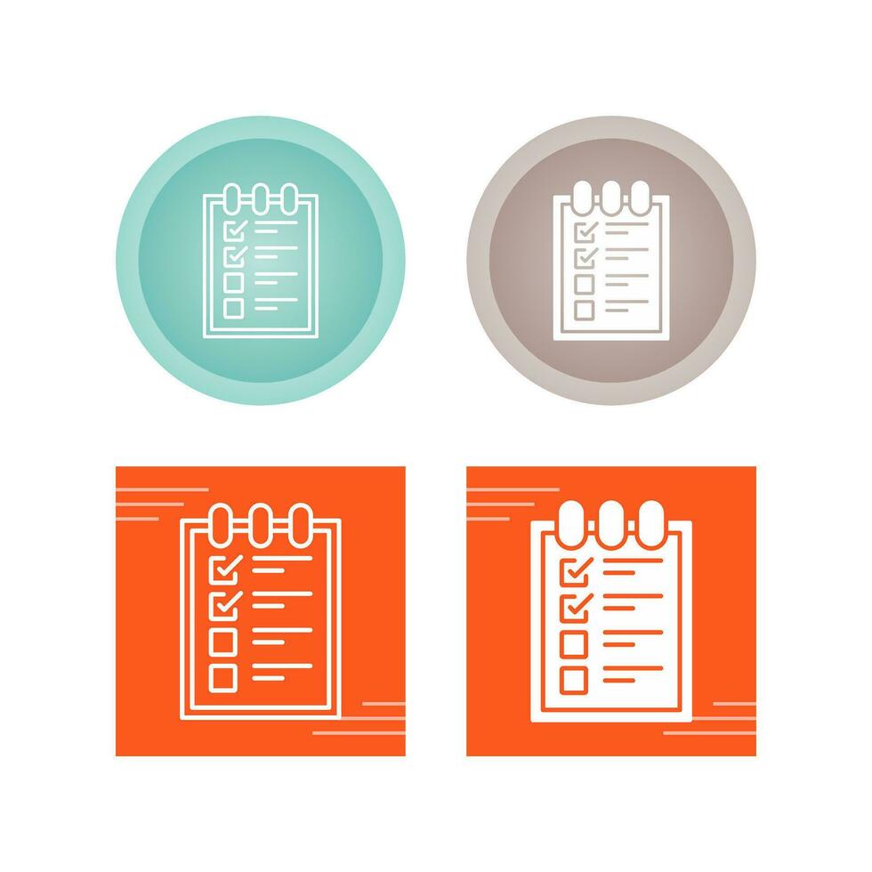 Check List Vector Icon