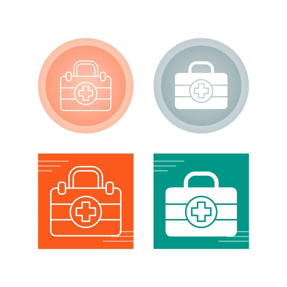 First Aid Kit Vector Icon