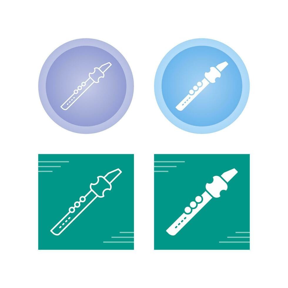 Flute Vector Icon