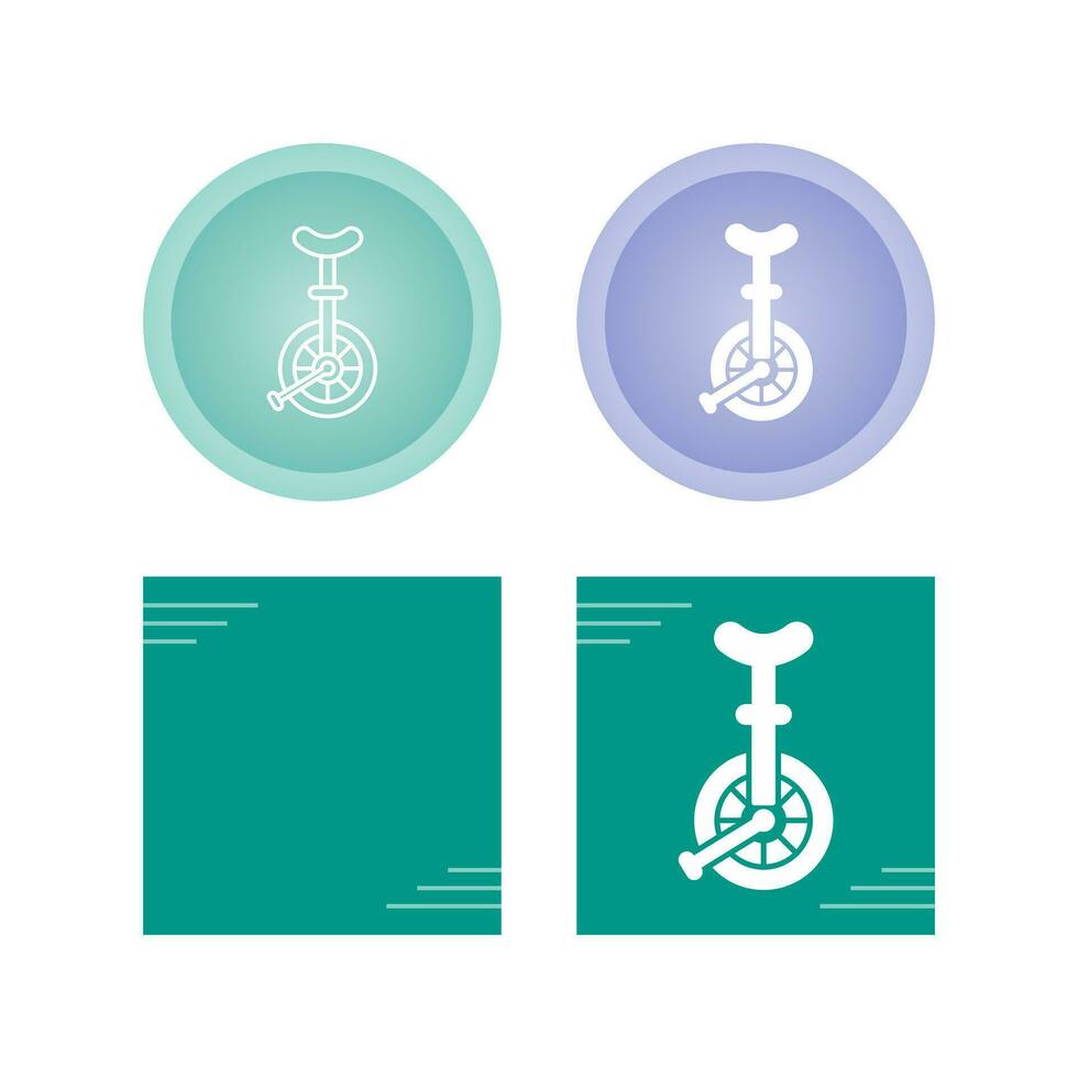 Unicycle Vector Icon