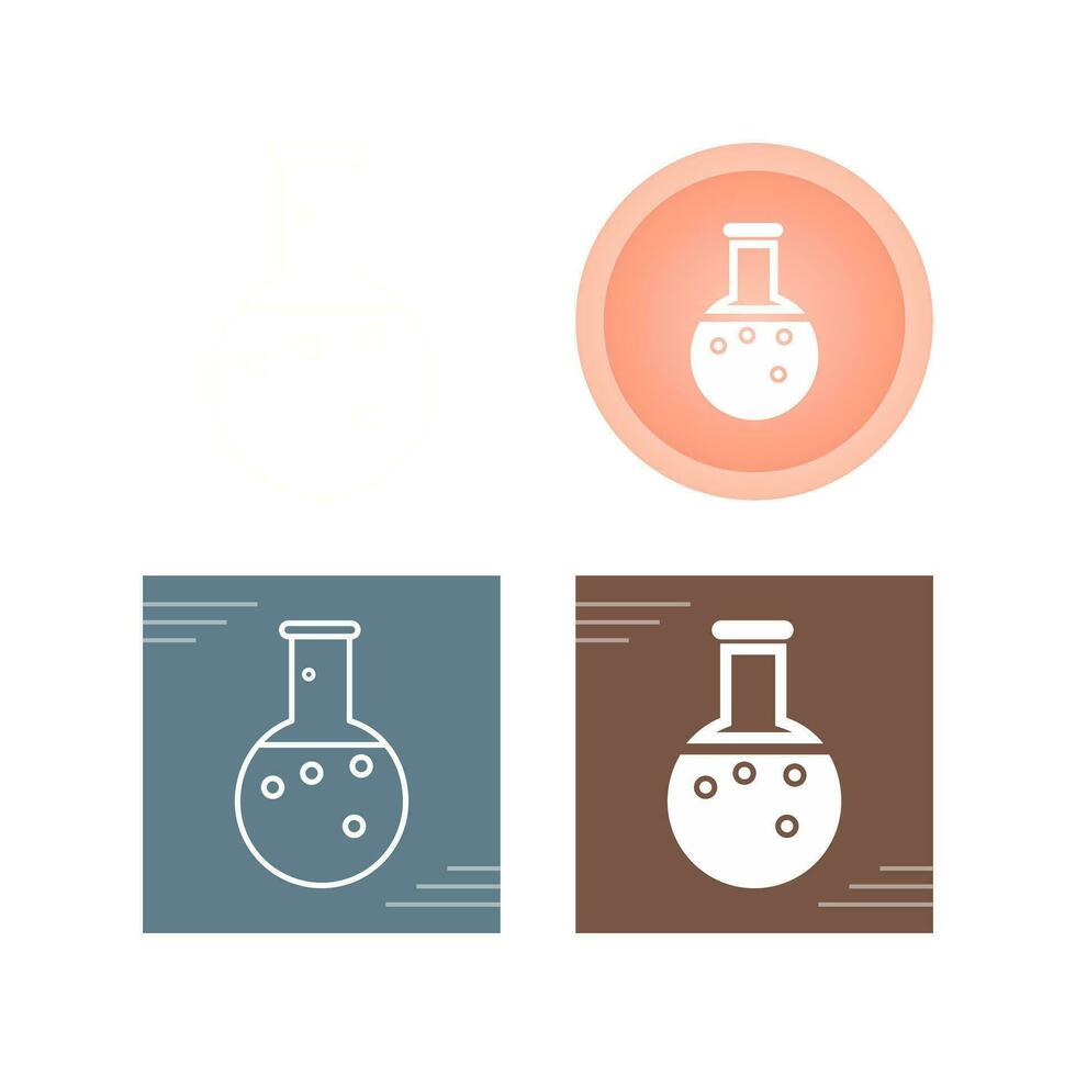 Chemical Flask Vector Icon