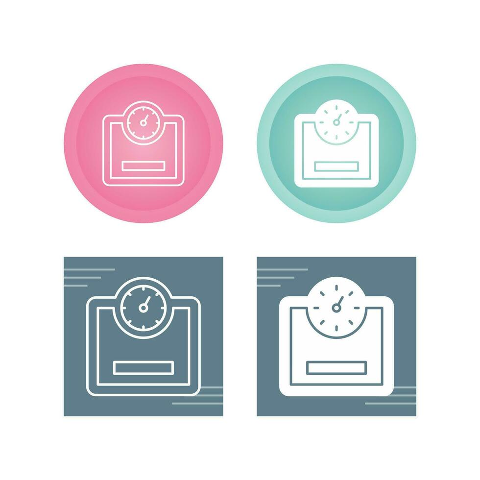 Weight Machine Vector Icon