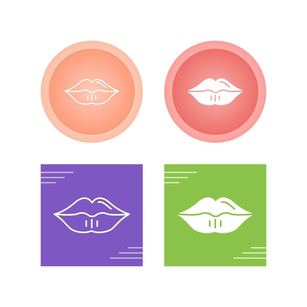 Lips Vector Icon