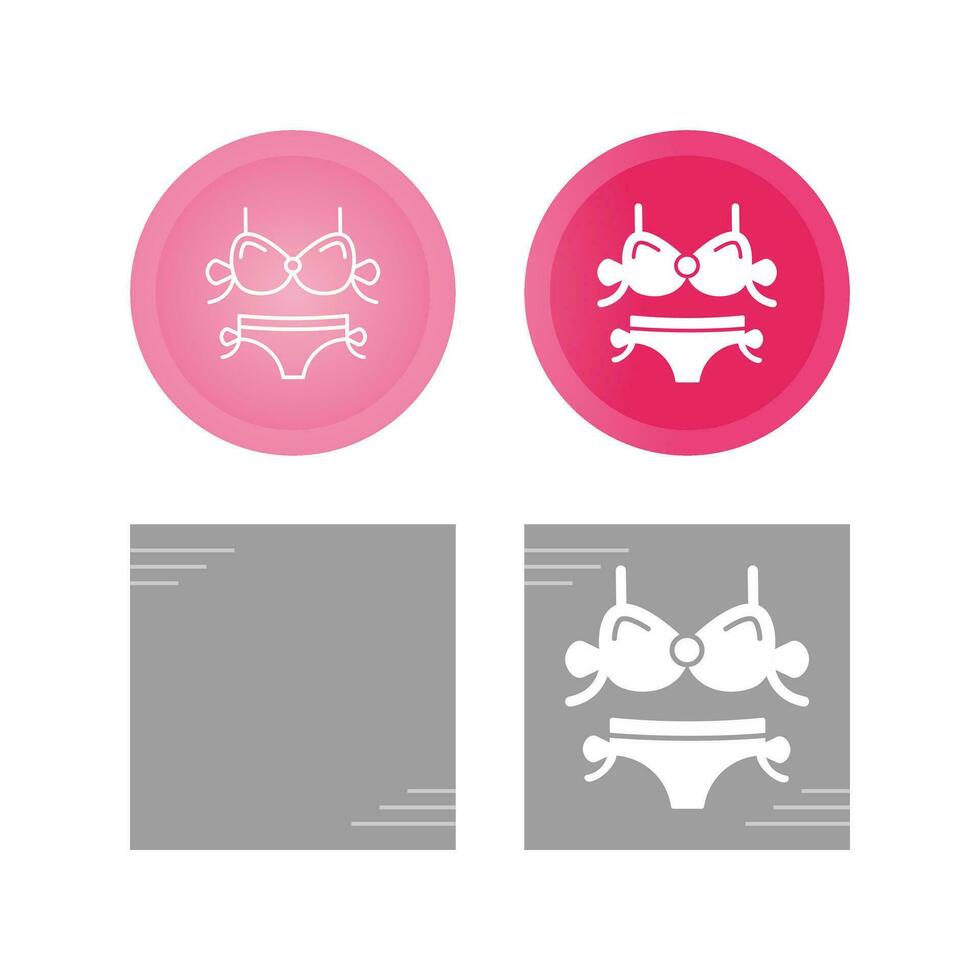 Bikini Vector Icon