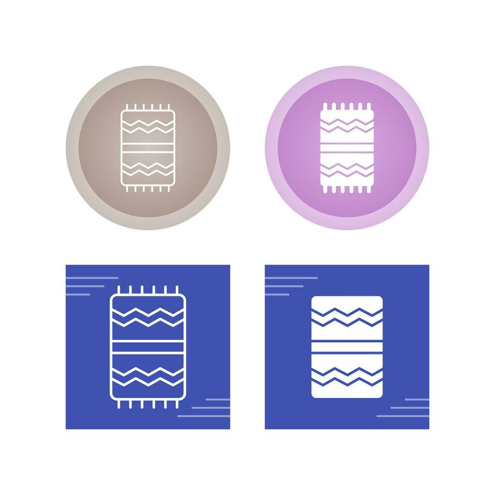 Beach Towel Vector Icon