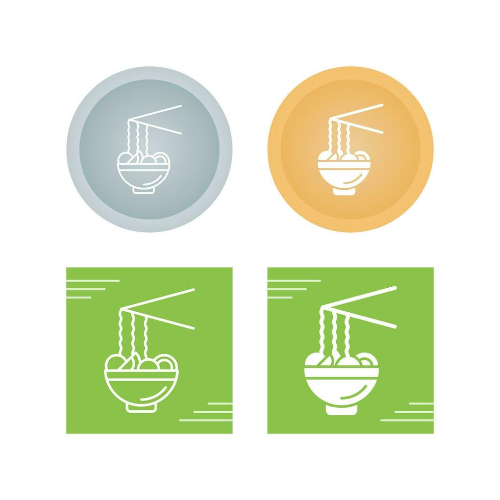 Asian Food Vector Icon
