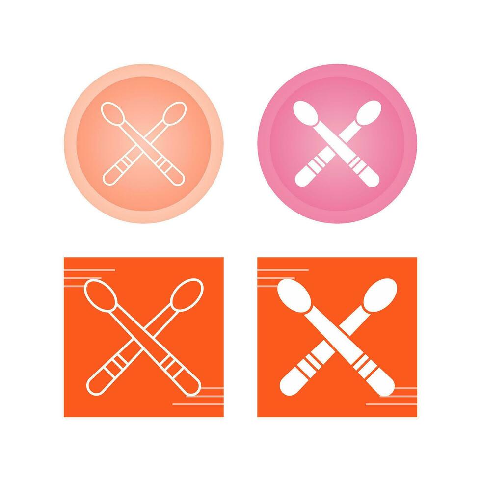 Drumsticks Vector Icon