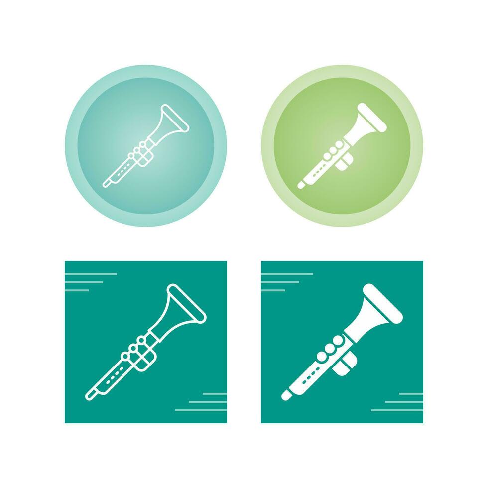 Clarinet Vector Icon