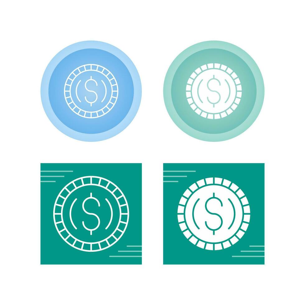 Coin Vector Icon