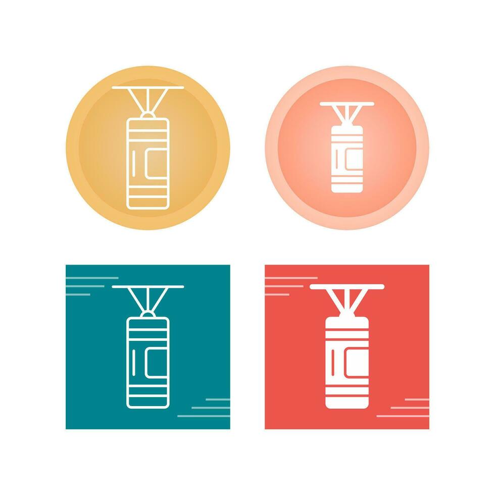 Punching Bag Vector Icon