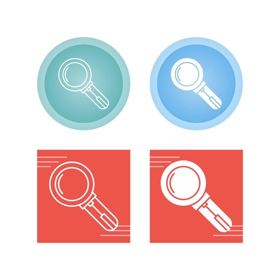 Magnifying Glass Vector Icon