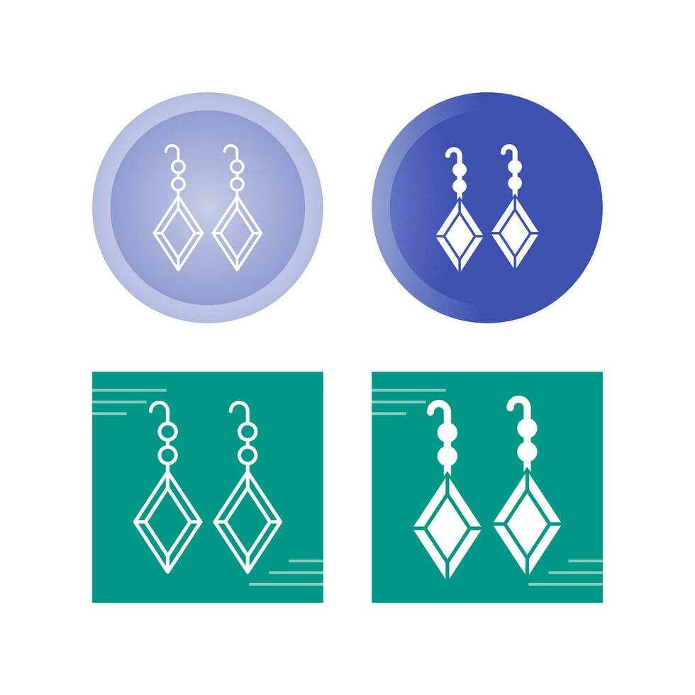 Earrings Vector Icon