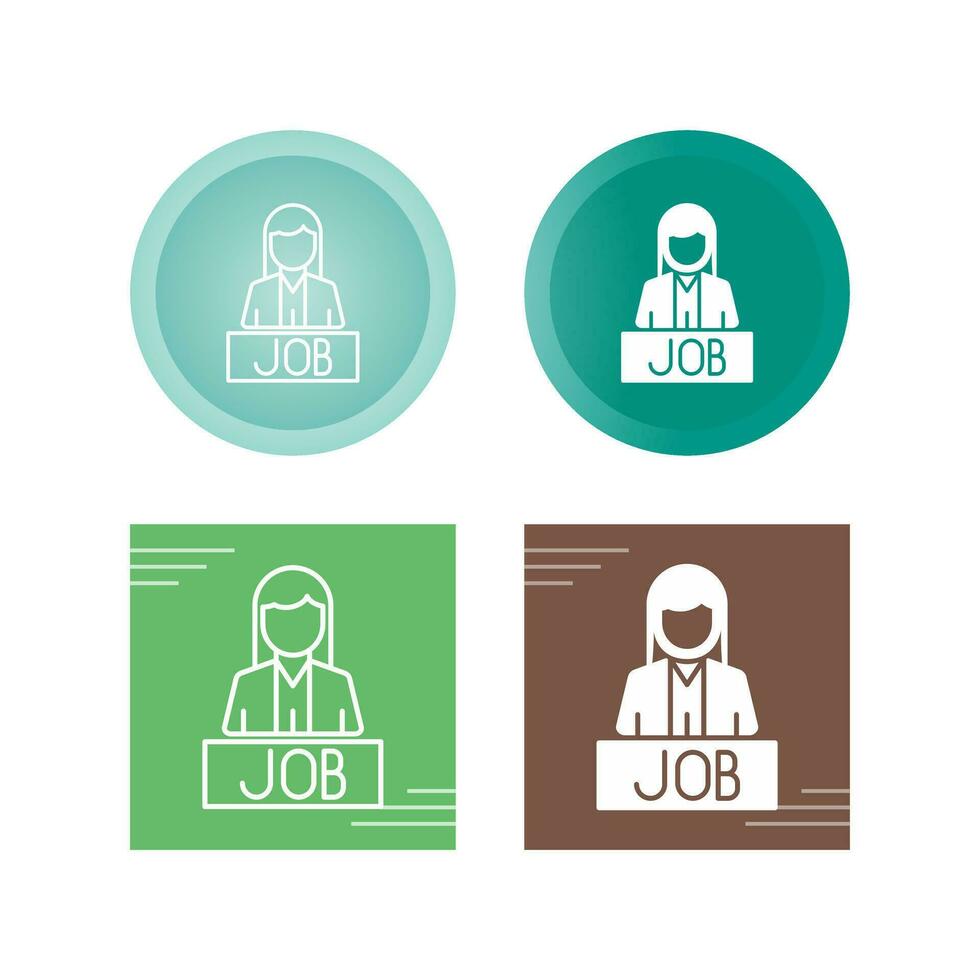 Job Vector Icon