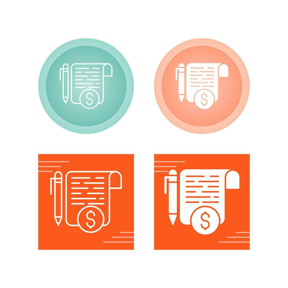 Paid Article Vector Icon
