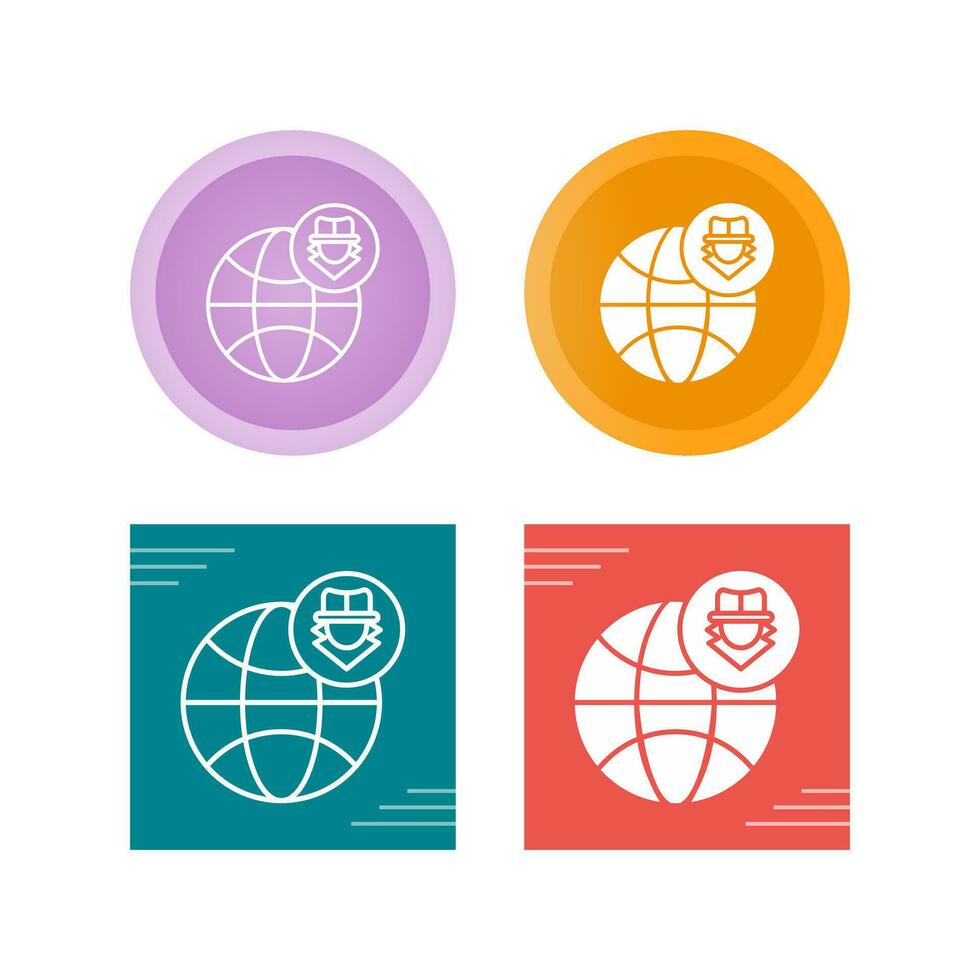 Network Hack Vector Icon