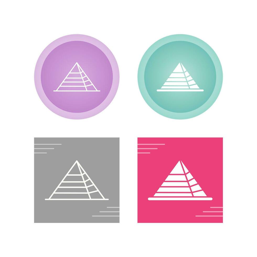 Pyramid Vector Icon